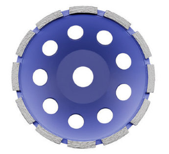 Алмазный шлифовальный круг  (125x30x7x6x22,2x10    бетон )  сухая  Premium